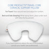 Core Products Travel Core® Cervical Pillow - TRK Medical Products